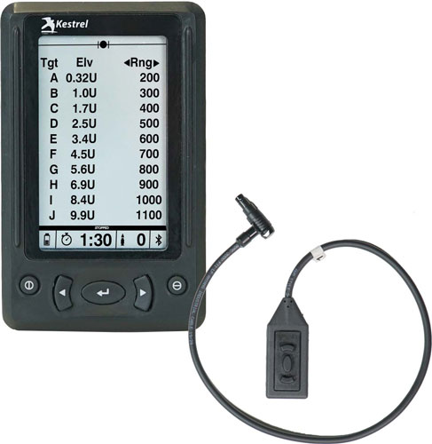 KESTREL HUD FOR 5 SERIES BALL- - ISTICS METERS BLACK W/REMOTE - Image 2