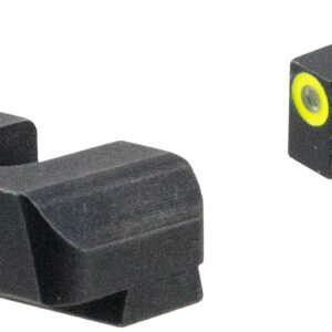 AmeriGlo GL5301 i-Dot Sight Set for Glock Green Tritium LumiGreen Outline Front Sight-Green Tritium Rear Sight
