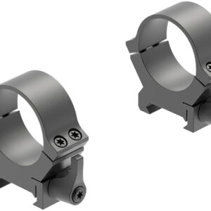 Leupold 174076 QRW2 Cross-Slot Scope Ring Set Matte Black Steel 30mm Tube Medium Quick Release Picatinny/Weaver