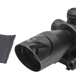 Firefield FF13065 Barrage w/Red Laser Matte Black 2.5-10x40mm Illuminated Red/Green Mil-Dot Reticle/Red Laser