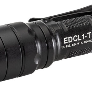 SureFire EDCL1T Everyday Carry Light 1  Black Anodized 5/500 Lumens White LED