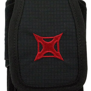 Vertx VTX5140BK Phone/Multi-Tool Pouch VTX 7" H x 4" W x 2" D Black Cordura w/Velcro Closing