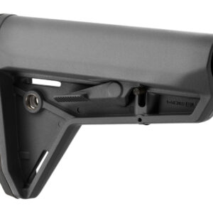 Magpul MAG347-GRY MOE SL Carbine Stock Stealth Gray Synthetic for AR-15, M16, M4 with Mil-Spec Tube (Tube Not Included)