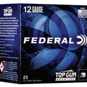 Federal TGS12875 Top Gun  12Gauge 2.75" 1oz 7.5Shot 25 Per Box/10 Case