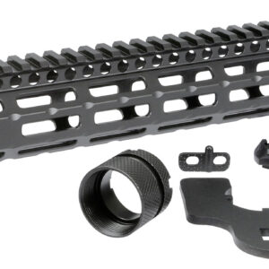 Midwest Industries MICRM12625 M-Series Aluminum Black Hardcoat Anodized AR Platform 12.62"