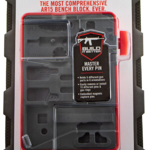 Real Avid AVAR15MBB Master Bench Block Black Polymer Resin AR Platforms
