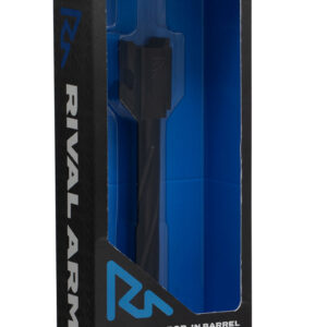 Rival Arms RA20G102A Precision  9mm Luger Compatible w/Glock 17 Gen3-4, 4.49" Fluted Threaded Black PVD Stainless Steel