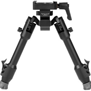 Warne 7902M Skyline Bipod Black 6.9"-9.1" Aluminum