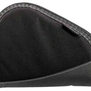 Allen 4448 Deluxe Handgun Case Black w/Gray Trim, Foam Padding, Non-Absorbent Lining & Lockable Zipper 8" L