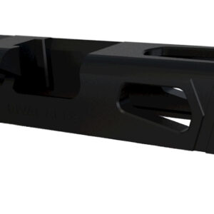 Rival Arms RA10G205A Precision Slide A1 Docter Cut Black QPQ Case Hardened 17-4 Stainless Steel for Glock 19 Gen3