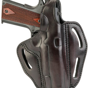 1791 Gunleather BHX1CLSBRR BHX OWB 01 Signature Brown Leather Belt Slide Fits 4-5" 1911