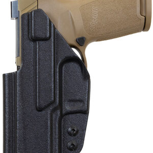1791 Gunleather TACIWBP320BLKR Tactical Kydex IWB Black Kydex Belt Clip Fits Sig P320