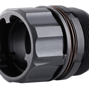 Dead Air DA428 Key-Mo Adapter Black Adapter for HUB Socket Silencers(1 3/8-24)"