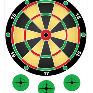 Birchwood Casey 35583 Pregame Shotboard Paper Hanging Universal 12" x 18" Multi-Color 100 Per Pkg