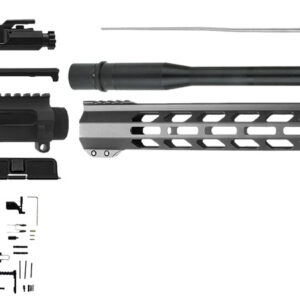 TacFire SSRK308LPK20BN AR Build Kit  Sports South Exclusive 308 Win AR-10 Black Nitride 5/8"x24