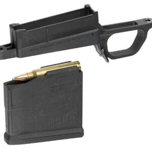 Magpul MAG569-BLK Bolt Action Mag Well Hunter 700L Stock Made of Polymer w/ Black Finish Includes PMAG5 AC Magazine
