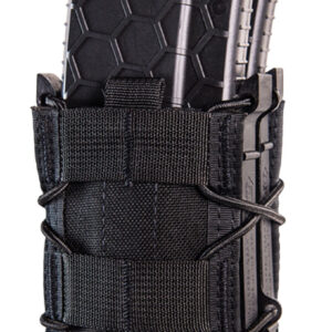High Speed Gear 112R00BK TACO X2R Mag Pouch Double Black Nylon MOLLE Compatible w/ Rifle