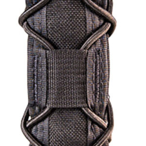 High Speed Gear 11EX00BK TACO Extended Mag Pouch Single Black Nylon MOLLE Belts 2" Wide Compatible w/ Pistol