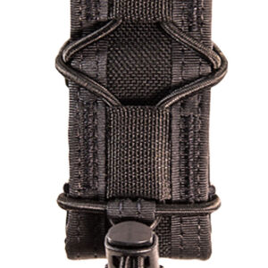High Speed Gear 11PT00BK TACO Mag Pouch Single Black Nylon MOLLE Belts 2" Wide Compatible w/ Pistol