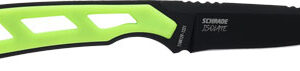 SCHRADE KNIFE ISOLATE CAPER - FIXED 3" AUS-10 BLACK/GREEN