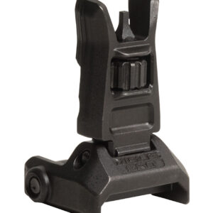 Magpul MAG275-BLK MBUS Pro Sight Front QPQ Melonited Steel Construction AR Platform