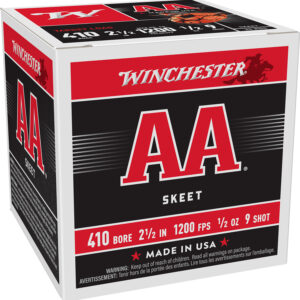 Winchester Ammo AA419 AA 410Gauge 2.50" 1/2oz 9Shot 25 Per Box/10 Case