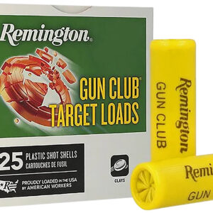 Remington Ammunition 20235 Gun Club 20Gauge 2.75" 7/8oz 8Shot 25 Per Box/10 Case