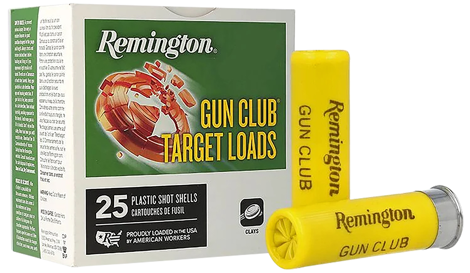 Remington Ammunition 20235 Gun Club 20Gauge 2.75" 7/8oz 8Shot 25 Per Box/10 Case