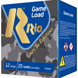Rio Ammunition SG328 Game Load Super Game High Velocity 12Gauge 2.75" 1 1/8oz 8Shot 25 Per Box/10 Case