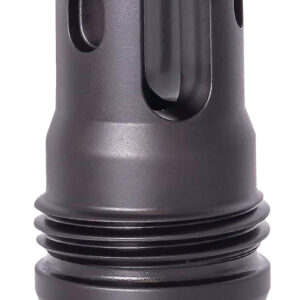 Rugged Suppressor FH007 R3 Flash Mitigation System Black with 9/16"-24 tpi Threads & 2.13" OAL for 7.62mm Radiant762, Surge762, Razor762 & Micro30 Suppressors