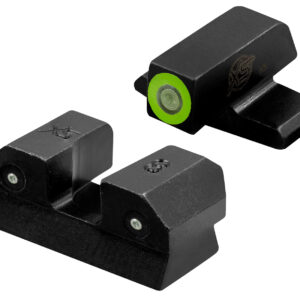 XS Sights SIR015P6G R3D Night Sights- Sig Sauer- Springfield Armory Black | Green Tritium Green Outline Front Sight Green Tritium Rear Sight
