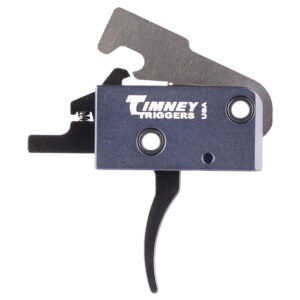 Timney Triggers IMPACT Impact AR Curved Trigger with 3 lbs Draw Weight & Black Finish for AR-Platform
