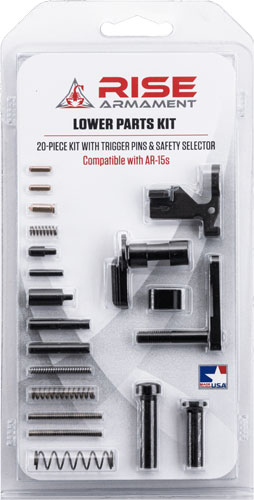 RISE LOWER PARTS KIT AR-15 - MINUS TRIGGER