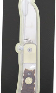 UNCLE HENRY KNIFE NEXT GEN - STAGLON 2.7" FOLDER WHARNCLIFE