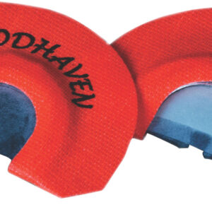 Woodhaven WH197 Toxic Orange Diaphragm Call 2.5 Reed Turkey Hen Sounds Attracts Turkeys Orange