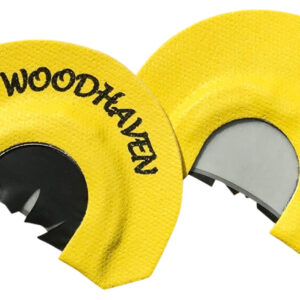 Woodhaven WH103 Black Reactor Diaphragm Call Triple Reed Attracts Turkeys Yellow
