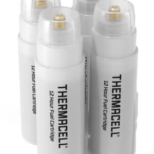 Thermacell C4 Repellent Refill White Effective 15 ft Odorless Scent Fuel Cartridge Repels Mosquito Effective Up to 48 hrs 4 Per Pkg