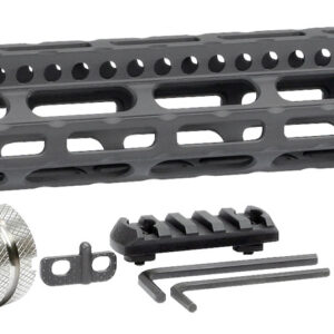 Midwest Industries MIULW15 Ultralight  AR-15 Black Hardcoat Anodized Aluminum/Polymer 15" Picatinny/M-LOK