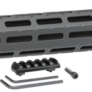 Midwest Industries MICRPC9X Combat Ruger PC9 M-Lok Handguard Black Hardcoat Anodized 6061-T6 Aluminum 14"