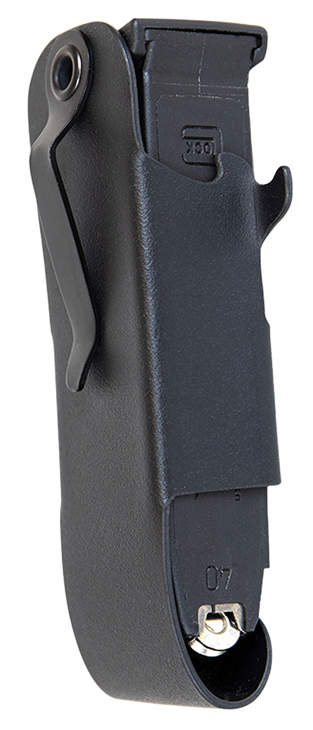 1791 Gunleather TACSNAG106R Snagmag Single Black Leather Belt Clip Compatible w/Glock 19/23/32 Right Hand