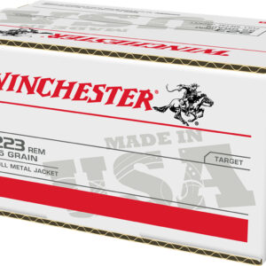 Winchester Ammo W223200 USA 223Rem 55gr Full Metal Jacket 200 Per Bx/4 Case *Value Pack