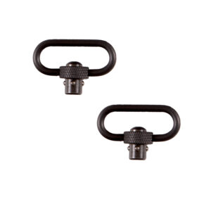 Allen 14516 Quick Detach Swivel  Set 1.25" Push Button Black Steel