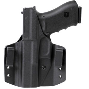 Uncle Mike's 54CCW41BGR CCW Holster OWB Black Boltaron Belt Slide Fits Ruger SR/SR Compact Right Hand