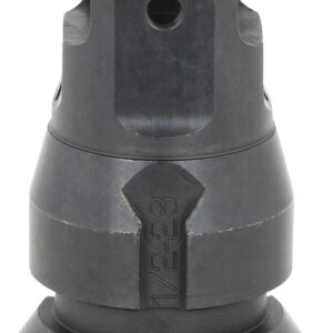 Dead Air DA109 KeyMount Muzzle Brake Black with 1/2"-28 tpi Threads & 2.60" OAL for Sandman Series, KeyMo Equipped Nomad-30 & Primal Suppressors