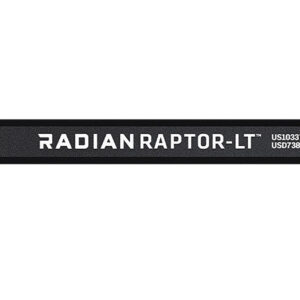 Radian Weapons R0367 Raptor LT Lightweight Ambi Charging Handle, Black, Fits Sig MPX
