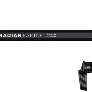 Radian Weapons R0275 Raptor  Charging Handle & 45/90 Talon Safety, Black, Ambi Controls, Fits Mil-Spec AR-15/M16 Platform
