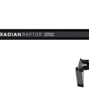 Radian Weapons R0664 Raptor  Charging Handle & 45/90 Talon Safety, Radian Gray, Ambi Controls, Fits Mil-Spec AR-15/M16 Platform