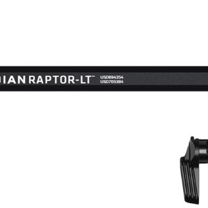 Radian Weapons R0290 Raptor LT Lightweight Charging Handle & 45/90 Talon Safety, Black, Ambi Controls, Fits Mil-Spec AR-15/M16 Platform