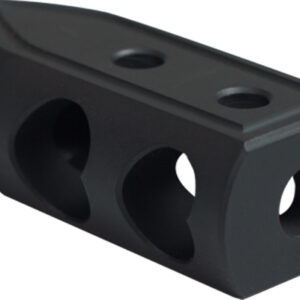 Timber Creek Outdoors 308HBBLC Heart Breaker Muzzle Brake Black Cerakote with 5/8"-24 tpi Threads for 308 Win AR-Platform