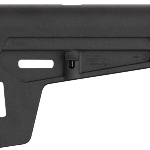 Magpul MAG1143-BLK BSL Arm Brace  Black Synthetic with M-LOK Compatible Slots & Ambidextrous Rear QD Cup for AR-Pistol Platform with Mil-Spec Tube (Tube Not Included)